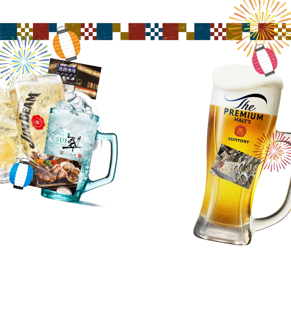 市場直結だからこそ出来る新鮮な食材をBBQスタイルで！東四市場の屋上の全天候型ビアガーデン！